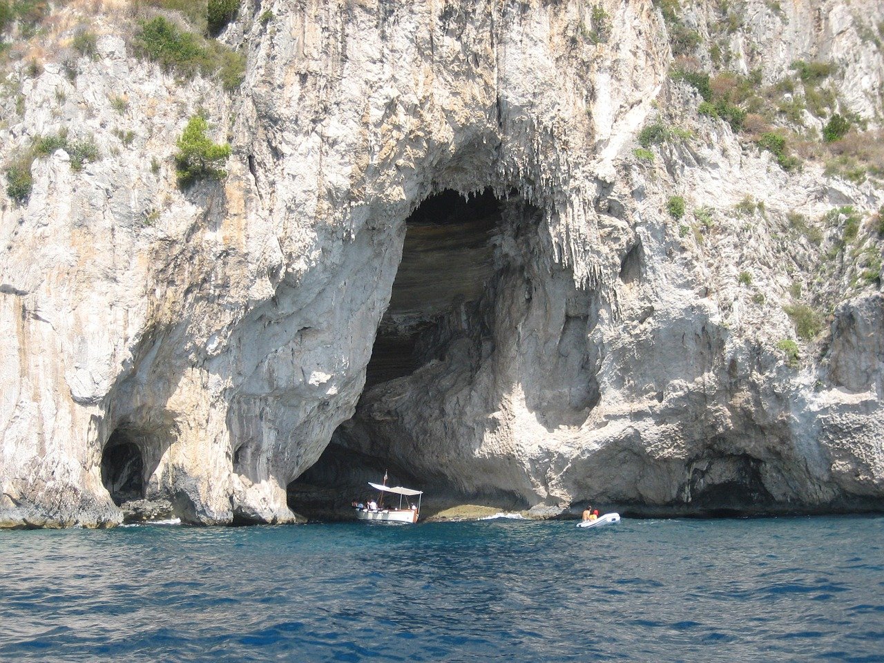 Blue Grotto Entrance, Capri, Italy