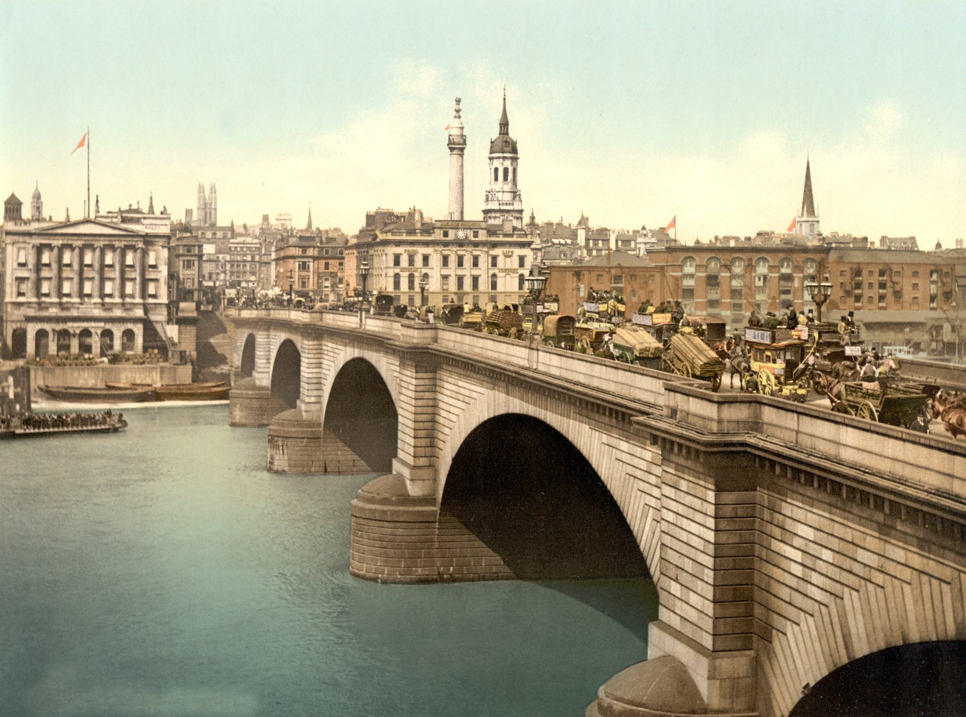 London Bridge in past