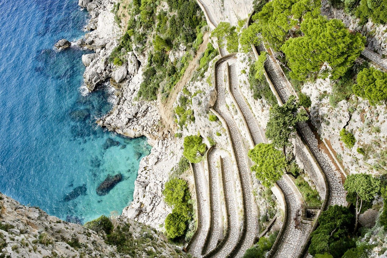 Via Krupp, Capri