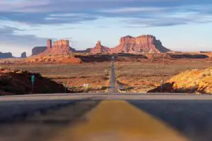 Monument Valley Desert Road